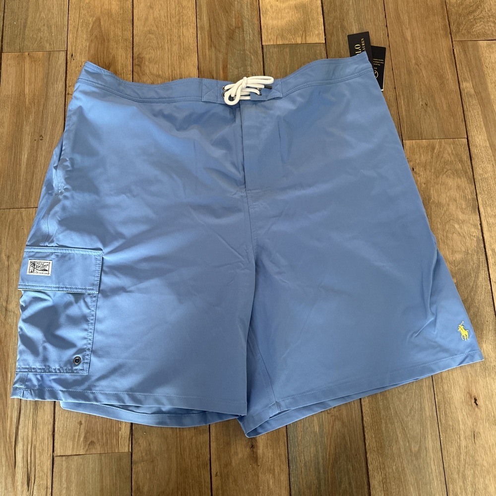 Polo RALPH LAUREN Big & Tall Bathing Suit‎ Blue Size 3XB NWT MSRP $85 Classic